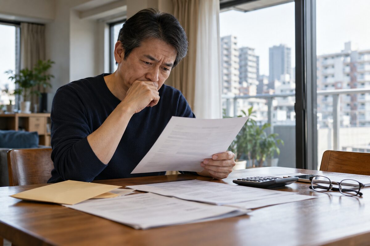 サブリース会社から賃料減額請求の通知を受けた投資用マンションのオーナー