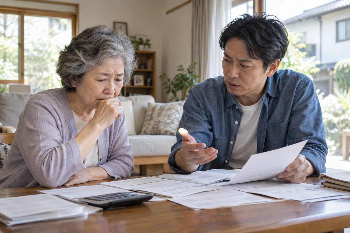 家族の借金で家を売る必要があるかを、保証人・共有名義・相続放棄のケース別に解説する記事のイメージ