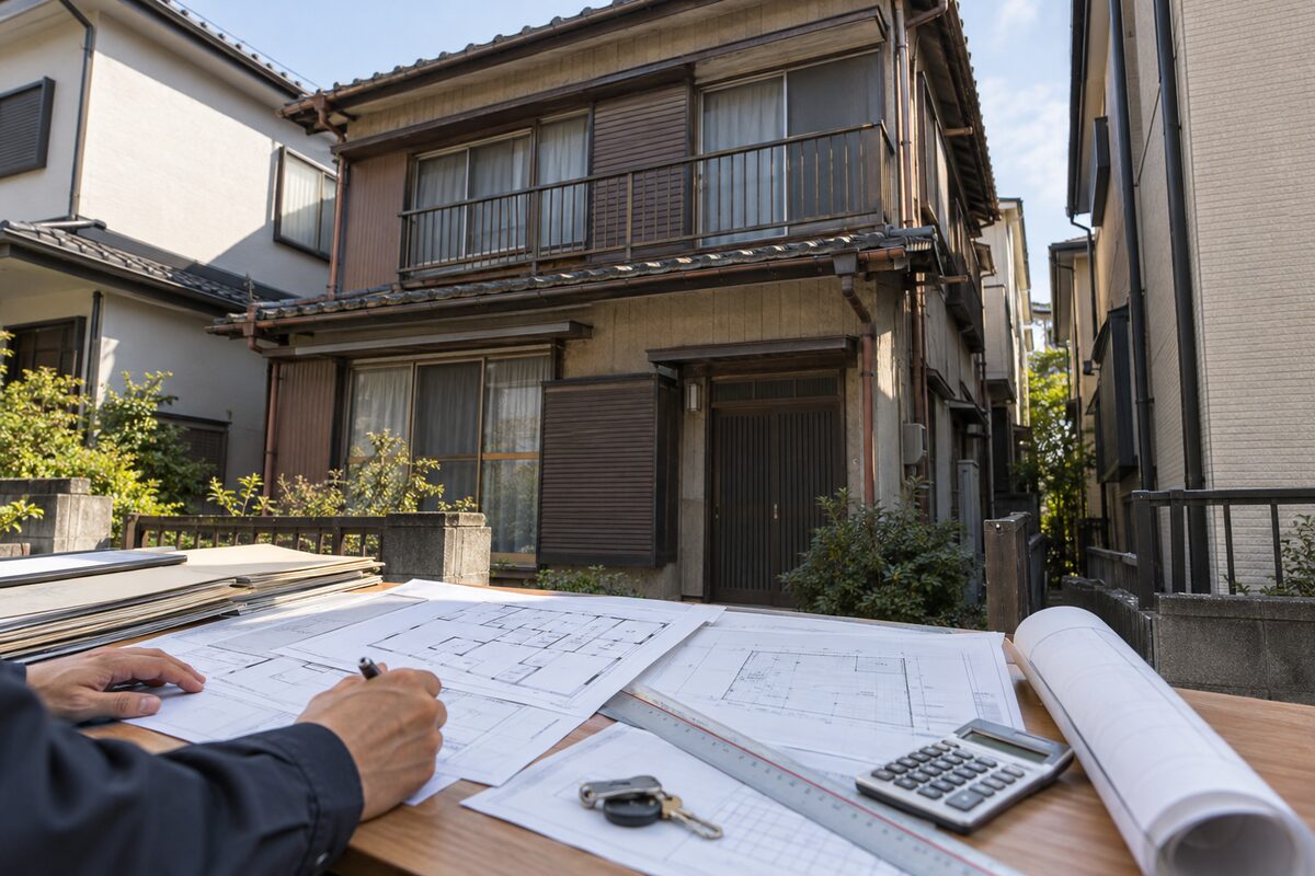 既存不適格の建物が違反建築と何が違うのか、売却時の住宅ローンや増築の制限を解説する記事のイメージ