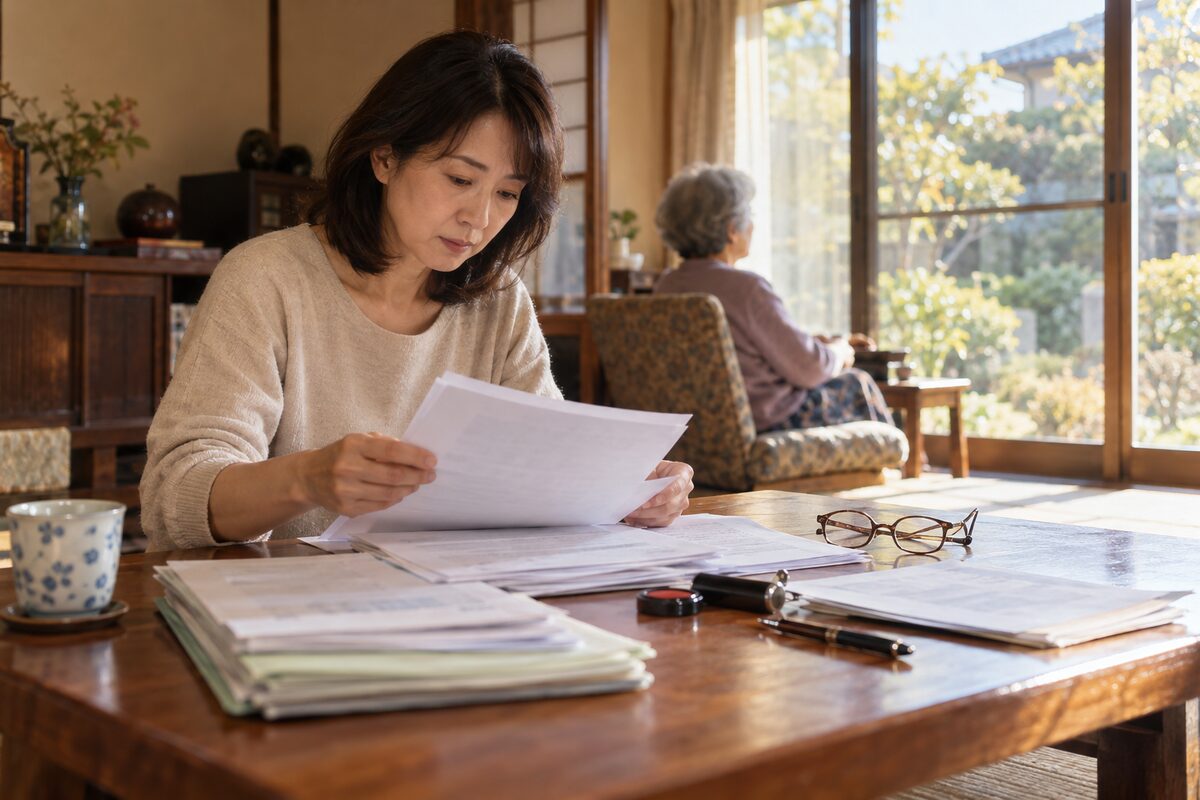 認知症の親名義の実家を売却するための成年後見の手続きと費用を解説する記事のイメージ