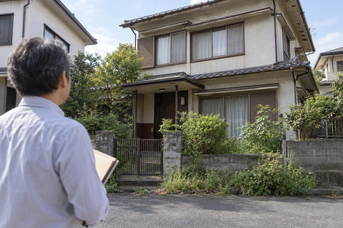 成年後見人の手続きを経て売却を検討する、親が住んでいた一戸建て